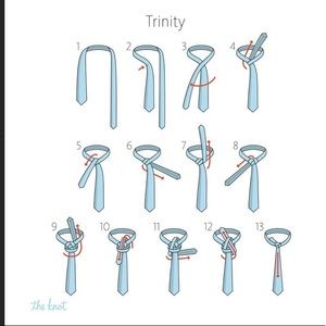 How to tie a Trinity Knot